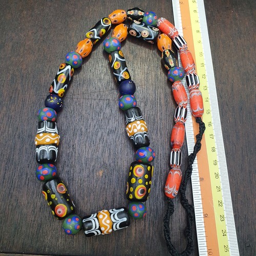 Collier perles vintage - collier,