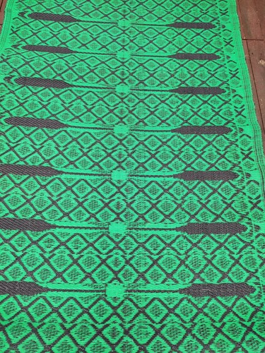 Tapis plastique africain